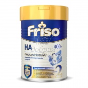 Молочная смесь Friso Фрисолак 2 ГА гипоаллергенная 400г,  с 6 мес