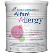 Специализированное питание Nestle Alfare Allergy с рождения 450 г