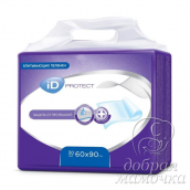 iD Protect пеленки одноразовые впитывающие Disposable underpads 60х90 см 30 шт.