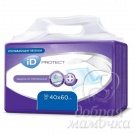 iD Protect пеленки одноразовые впитывающие Disposable underpads 40х60 см 30 шт.