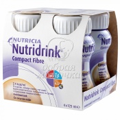 Nutricia Nutridrink Компакт Кофе с пищевыми волокнами бут.125мл №4 