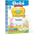 Bebi Premium каша  Рисовая с яблоками молочная каша с 4 мес 250 гр 