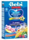 Каша Bebi Premium "Для сладких снов" 3 злака с малиной и мелиссой молочная с 6 мес. 200 гр