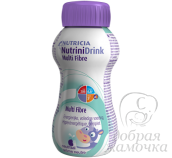 Специализированная готовая смесь Nutricia NutriniDrink Multi Fibre с нейтральным вкусом с 12 мес. 200 мл