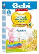 Каша Bebi Premium 7 злаков молочная, с 6 мес.