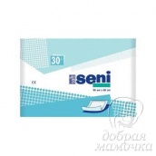Пеленки Seni Soft эконом 60x90 см, 30шт.