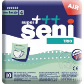 Подгузники дышащие для взрослых "SUPER SENI TRIO"  Extra Large   10 шт.